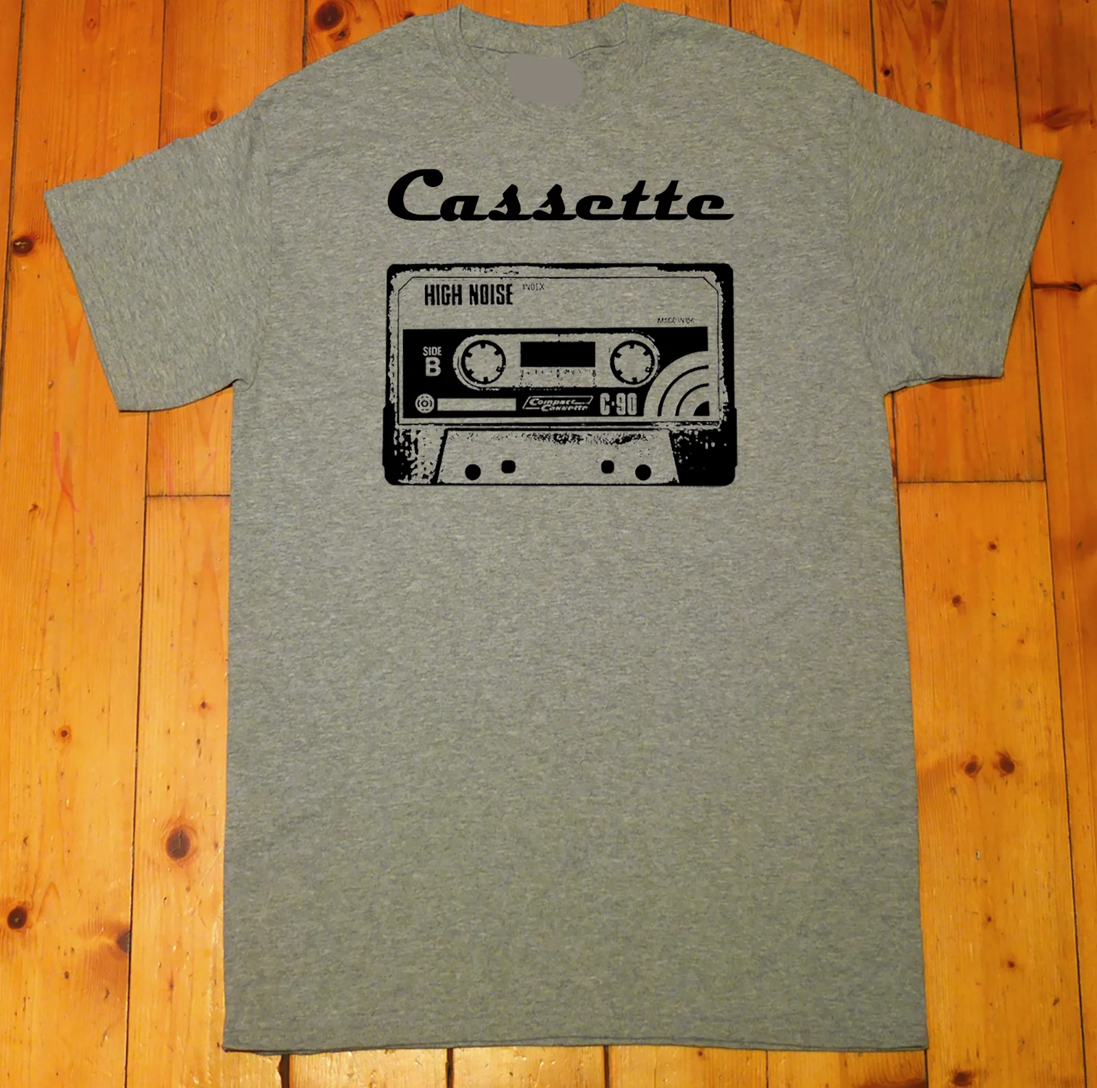 Компактная кассета Смешанная лента ретро 80 х старая школа Оригинальная футболка