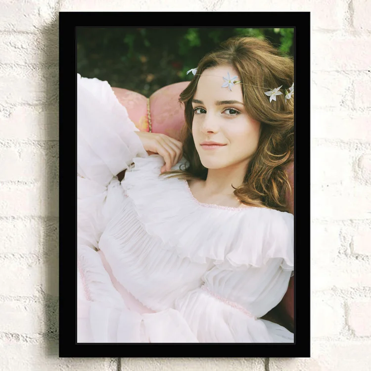 Эмма Шарлотта Дюрер Ватсон фильм HD звезда настенное искусство домашний декор