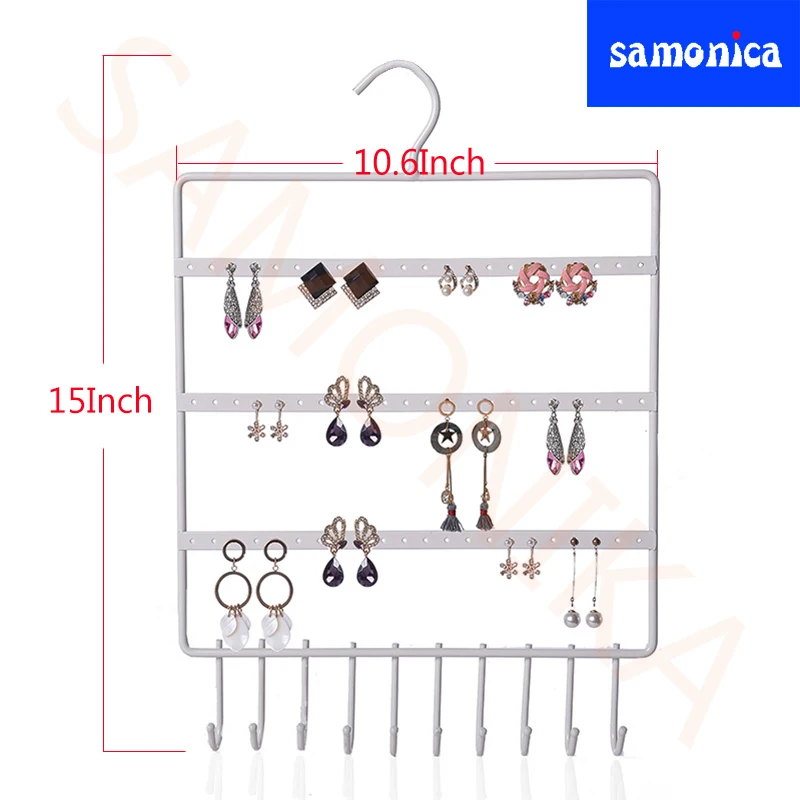 Подставка-органайзер для сережек подвесная полка | Украшения и аксессуары