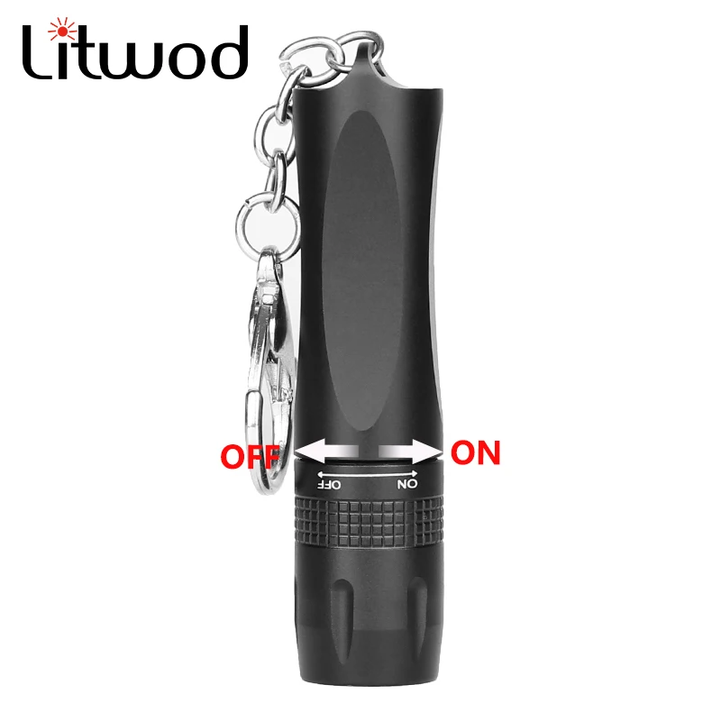 Алюминиевый светодиодный фонарик XM-L T6 с переключателем вкл./выкл.