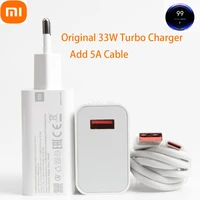 33w charger xiaomi eu turbo charger original type c cable for xiaomi redmi note 9 pro poco x3 nfc mi 10 9 9t pro note 10 10x lit