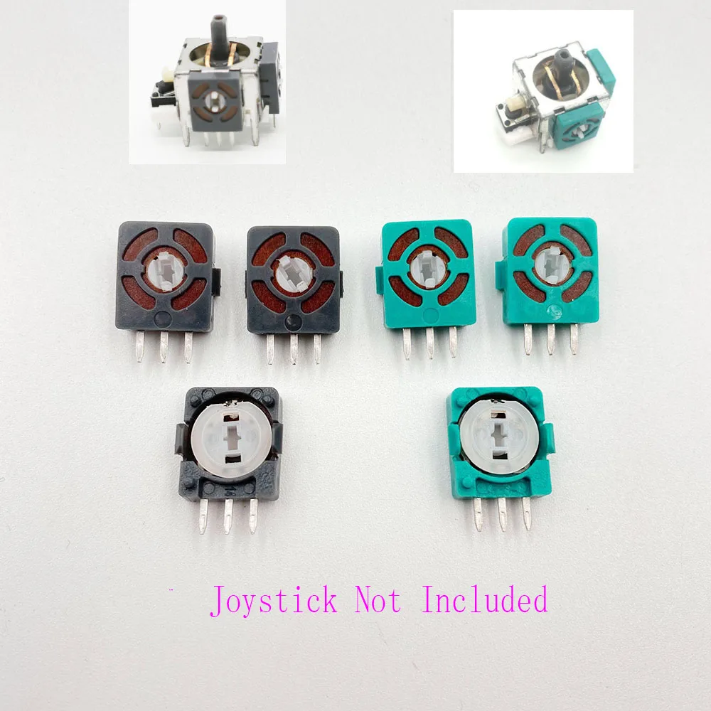 100 шт. зеленая серая деталь для контроллера XBOX360 PS2 аналоговые осевые резисторы