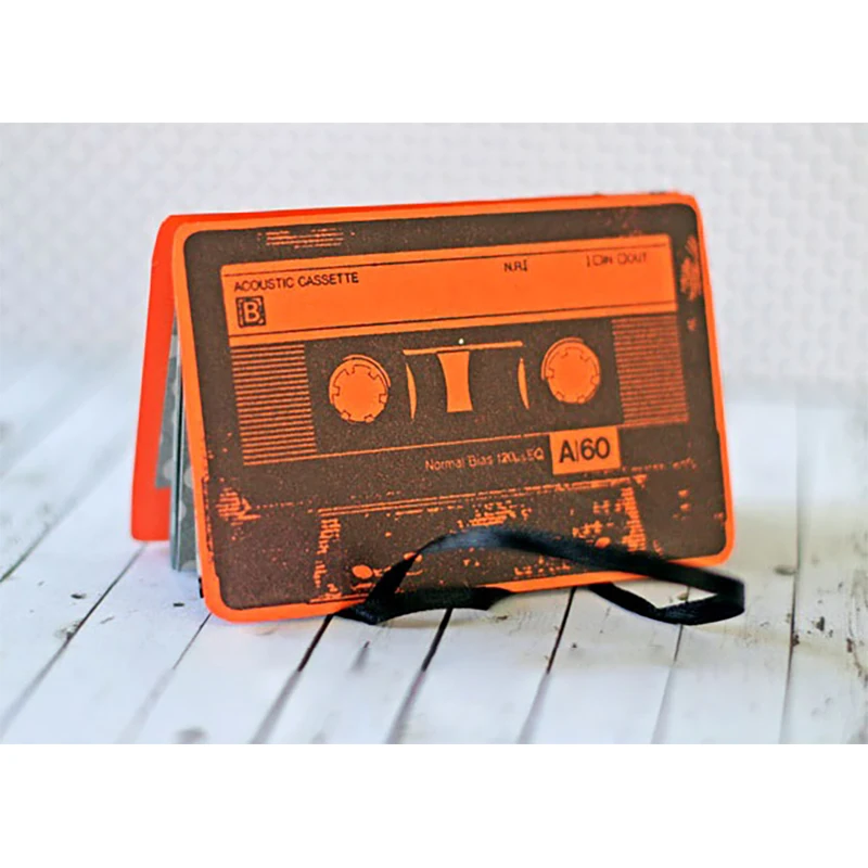 Новинка 2021 ретро лента радиоузор прозрачный Штамп для рукоделия изготовление