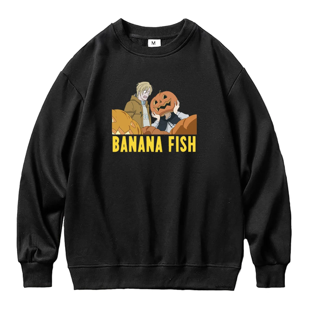 

Anime Banana Fish Hoodie Women Kawaii Ash Lynx Hoodies Woman Harajuku Manga Eiji Hoody Fleece Crew Neck Pullovers Sweatshirt