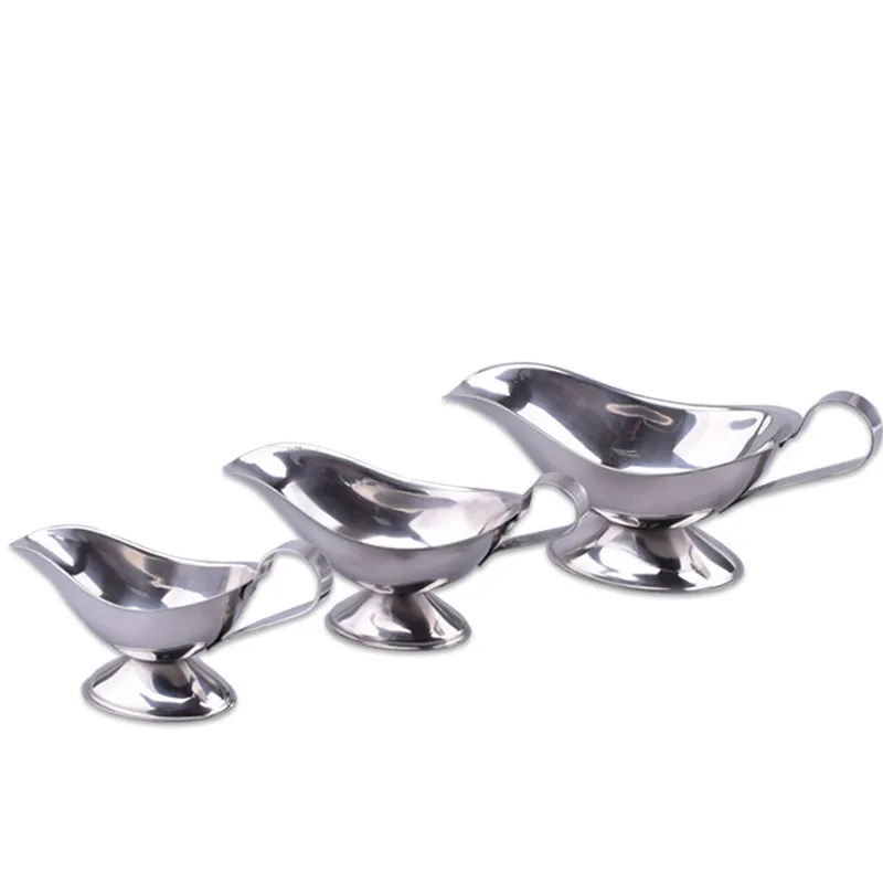 Новый соус из нержавеющей стали горшок для приправ Западный стейк контейнер