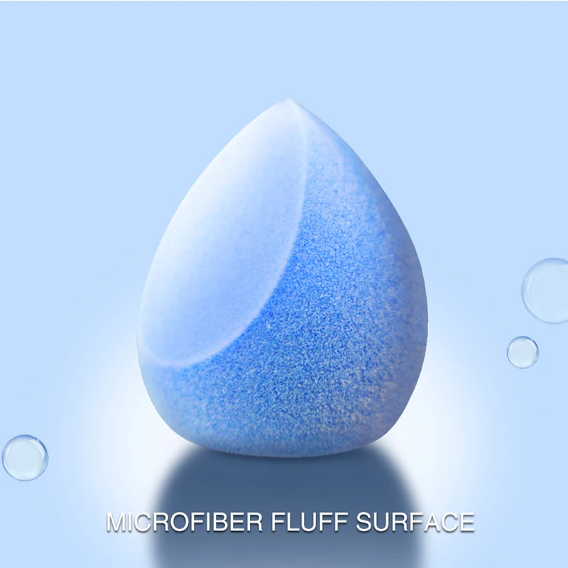 MIXDAIR New Makeup Sponge Microfiber fluff Surface Powder Cosmetic Puff Foundation Liquid Make Up Tool Dry Wet Double Use |