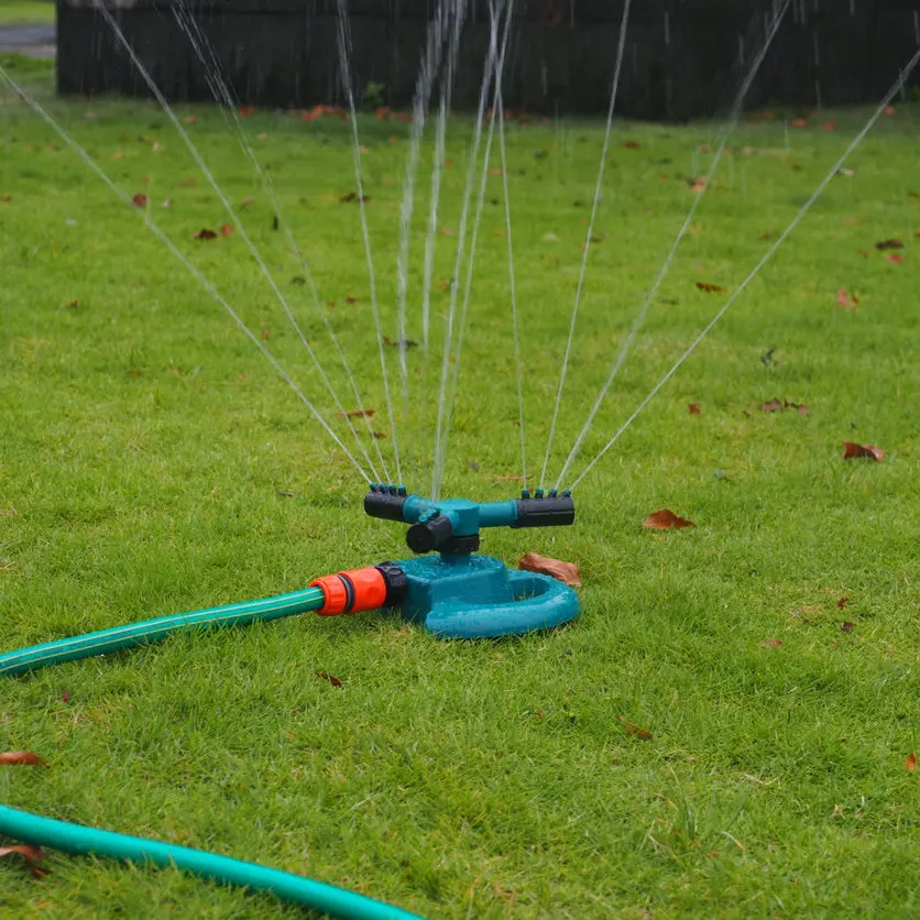 Газон разбрызгиватель автоматический 360 градусов вращающийся садовый газон для