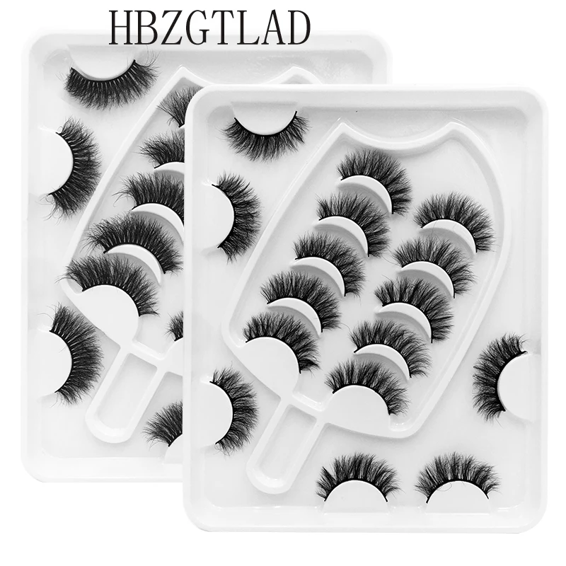 

Mink Eyelashes 8-25mm Lashes Fluffy 3d Mink Lashes Makeup Dramatic Long Natural Eyelashes Wholesale Eyelash Extension Maquillaje
