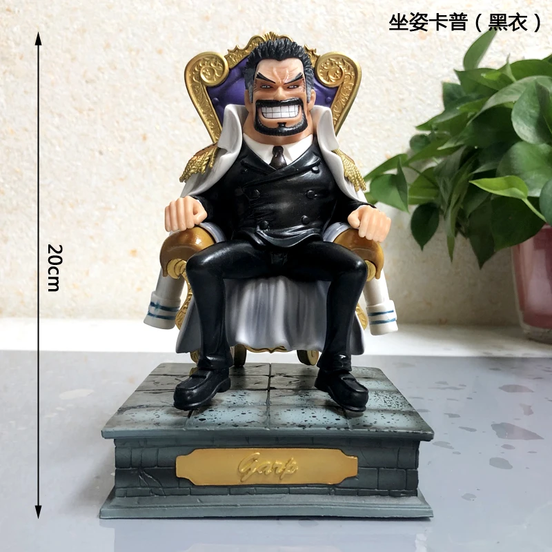 

Anime 20cm One Piece Issho Borsalino Kong Sengoku Zephyr Sakazuki PVC Action Figures Model Toys Children's Christmas gifts