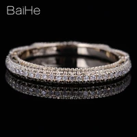 baihe solid 14k yellow gold hsi natural diamond match ring women men trendy fine jewelry making singsing %d8%ae%d8%a7%d8%aa%d9%85 %d8%a7%d9%84%d9%85%d8%a7%d8%b3 %d8%a7%d9%84%d9%85%d8%a8%d8%a7%d8%b1%d8%a7%d8%a9