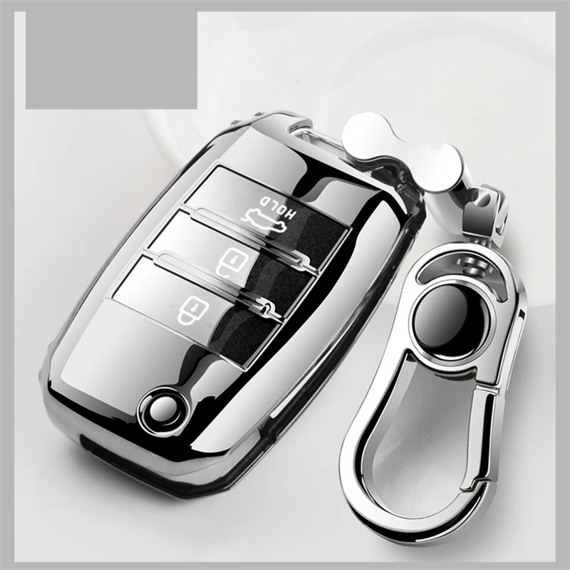 ТПУ складной автомобильный чехол для ключей защита KIA Sid Rio Soul Sportage Ceed Sorento CeratoK2 K3 K4