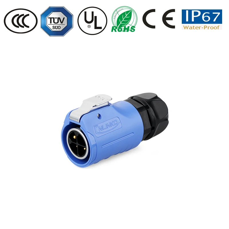 Водонепроницаемый Соединительный кабель для проводника общественная вилка