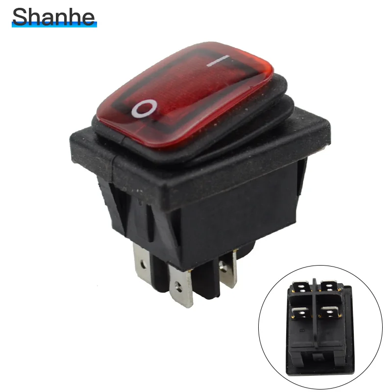 Самоблокирующийся фиксированный и мгновенный водонепроницаемый 4 контактный