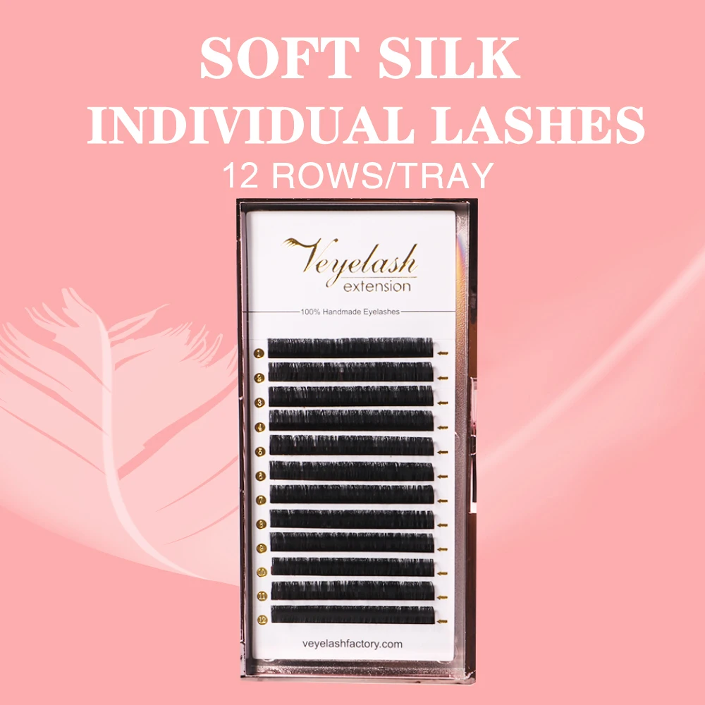 

Индивидуальные Накладные ресницы VLash, шелковые ресницы, русский объем, мягкие натуральные ресницы для наращивания, посылка с личным логотип...