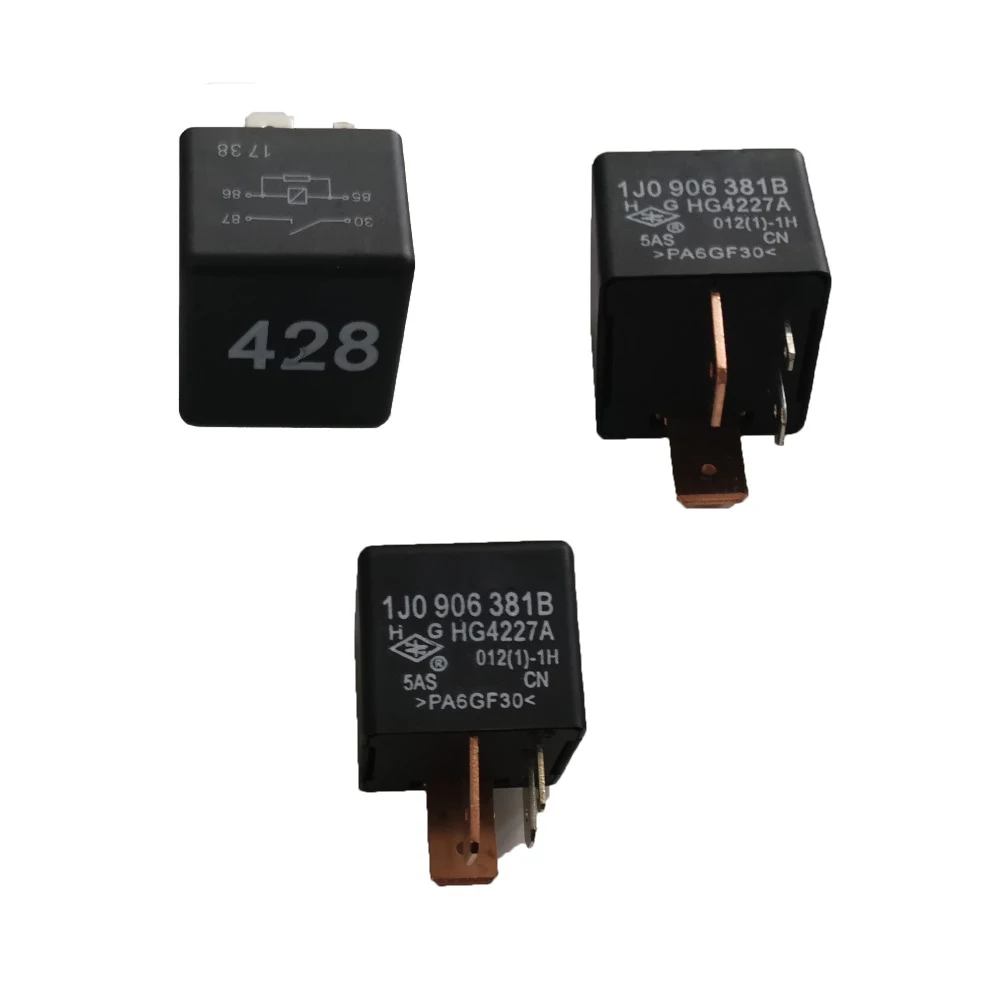

Реле № 428 для Audi A2 A3 TT VW Passat Jetta Bora Golf OE:1J0906381B