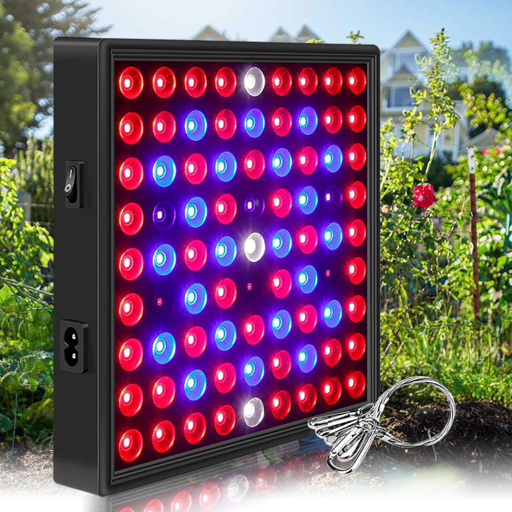 Растут светильник светодиодный полный спектр завод Фито лампа AC85 265V штепсельная