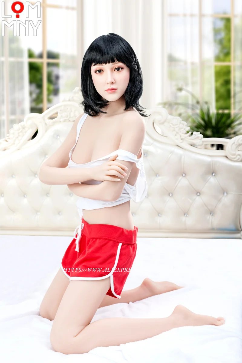 LOMMNY Asia Реалистичная Силиконовая секс кукла в натуральную величину груди