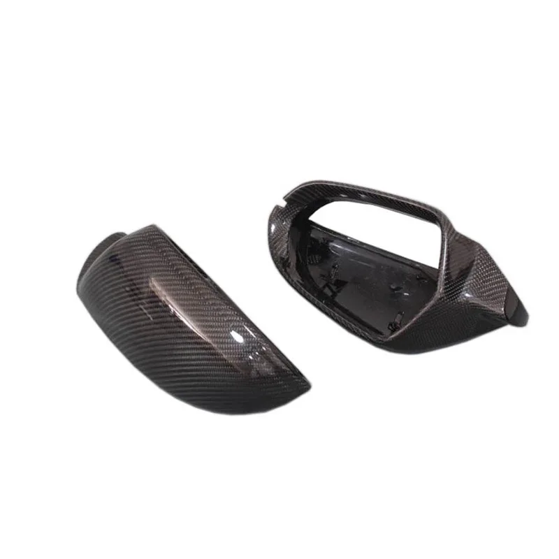 Крышка зеркала заднего вида из углеродного волокна для A6L C7 S6 RS6 2013 17|Зеркала и