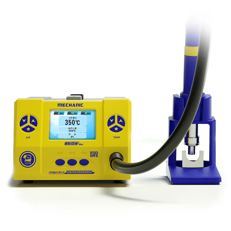Умная станция для распайки горячим воздухом Mechanic 861DW Max с цифровым дисплеем 1000 Вт
