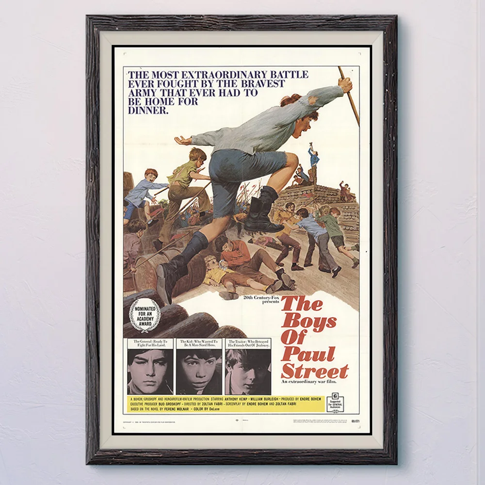 

N375 THE BOYS IF PAUL STREET Винтаж, классическое кино ткань HD постер художественное украшение для дома в подарок