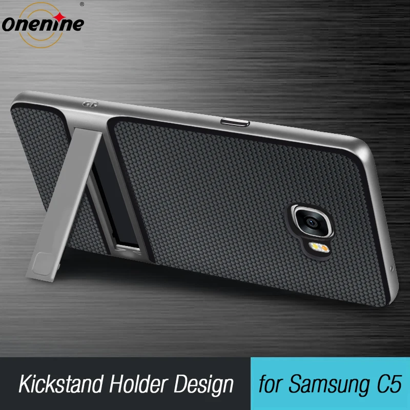 Абсолютно Новый 3D чехол подставка для мобильного телефона samsung Galaxy C5 C5000 TPU
