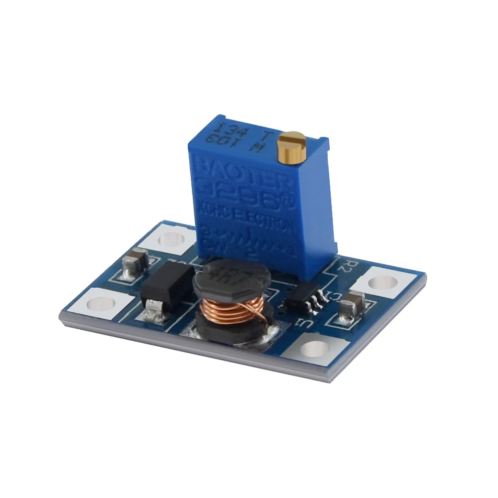 Повышающий преобразователь DC-DC 2-24 В до 2-28 в повышающий 2 а SX1308 5 шт. регулируемый