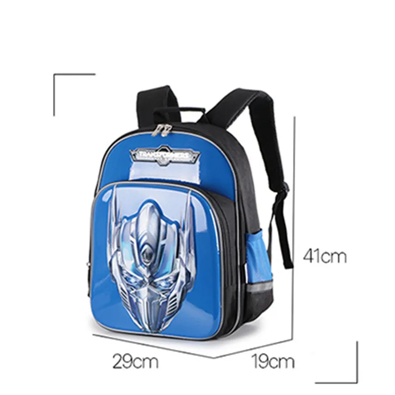 Детский рюкзак Трансформеры с мультяшным изображением водонепроницаемый