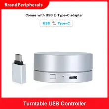 Aibecy контроллер набора вращающегося диска USB ручка помощник по