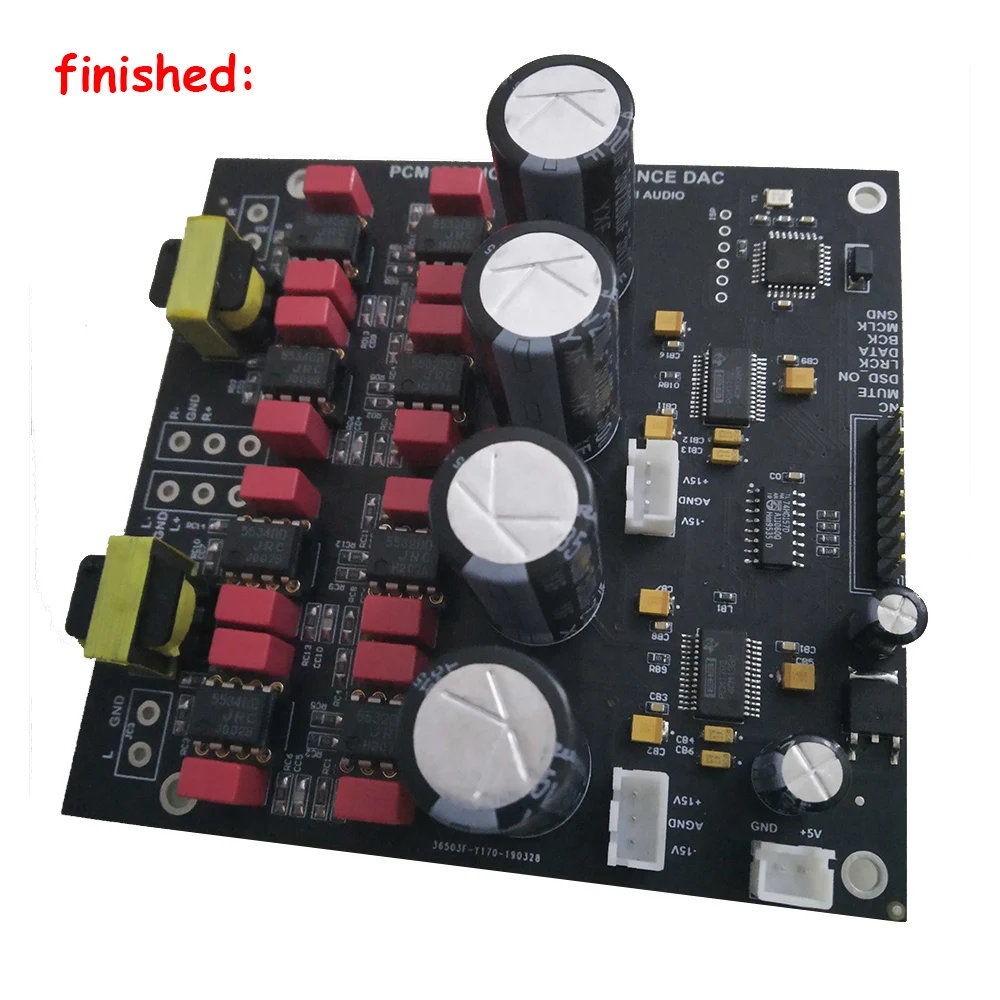 

Semi-finished PCM1792 NOS dual and DSD512 decoder board only SMT components