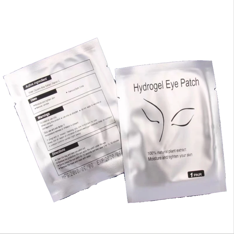 

Wholesale 50 Pairs Eyelash Extension Patches Eye hydrogel Patches for Eyelash Extension Makeup Supplies