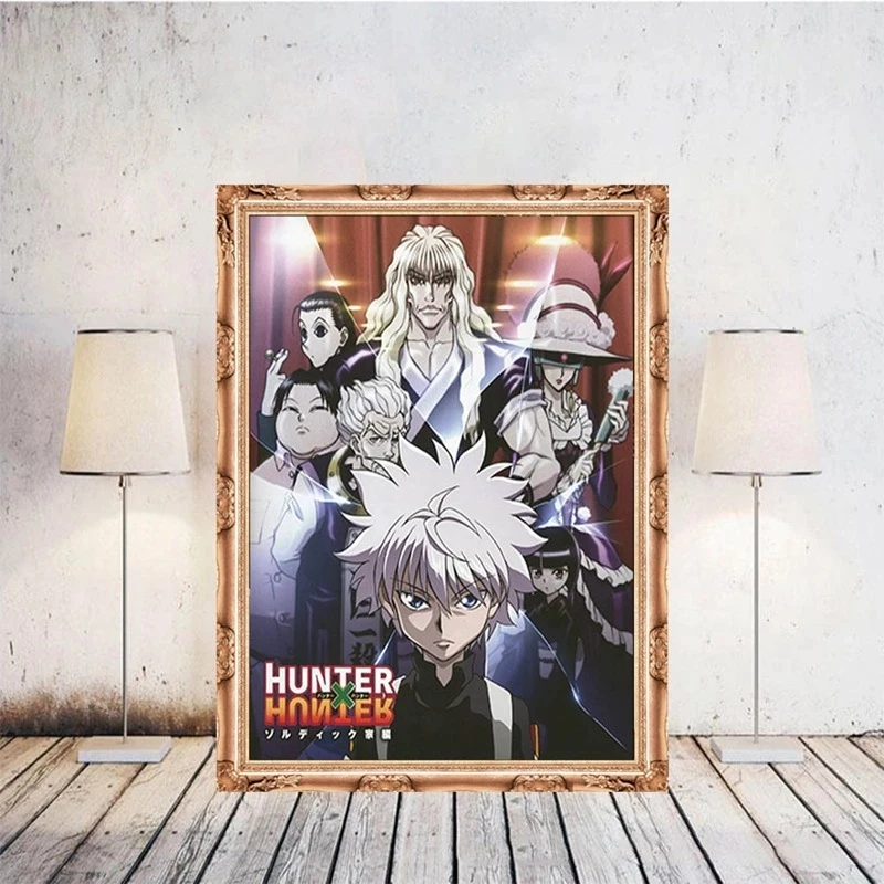 

Canvas Wall Art Hunter X Hunter Anime Picture Modular Nordic HD Printed Painting Style Poster Modern Living Room Home Decor