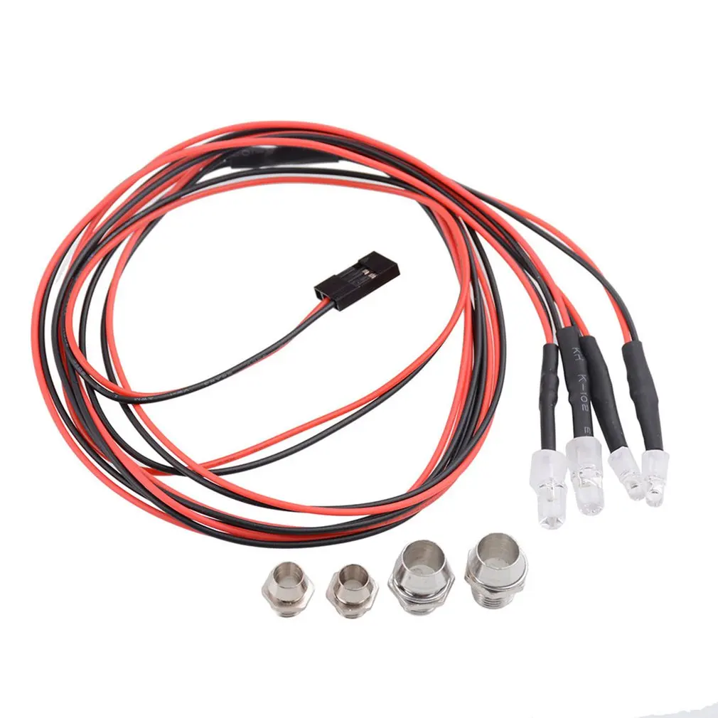 

70cm RC On-Road Model Drift Car LED Night 5mm 3mm Headlamps Headlights Light LED Light For Model Drift Crawler Car