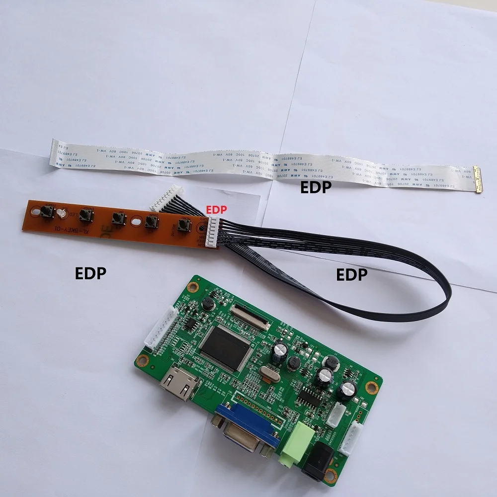 

for B139HAN03.0/B139HAN03.2 SCREEN display DRIVER LCD 1920×1080 14" VGA EDP 30pin DIY monitor LED Controller board