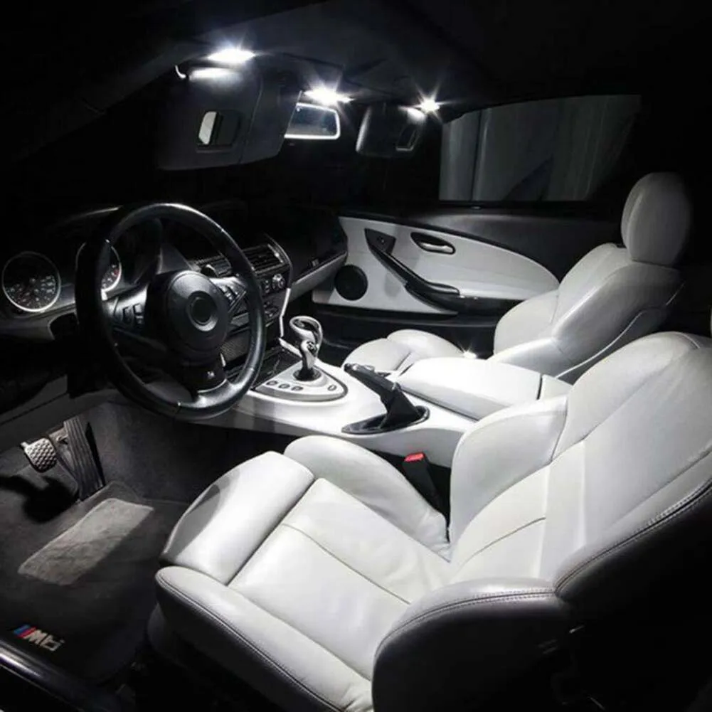 

18x White Interior LED Lights Package Kit Duable High Quality Hot Sale