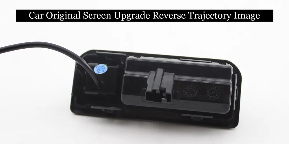 Original Screen Upgrade Reverse Dynamic Trajectory Parking Image Rear Camera Trunk Handle Car For Audi Q5 Q5L