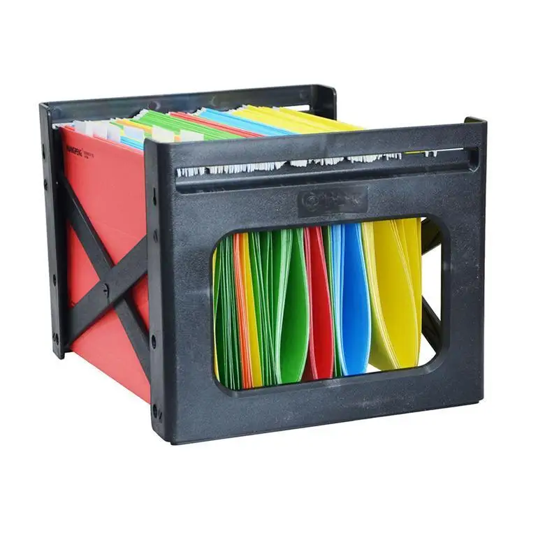 

Plastic A4 File Document Stand Rack Desktop Storage Rack File Holder Organizer Office Supplies for Home School