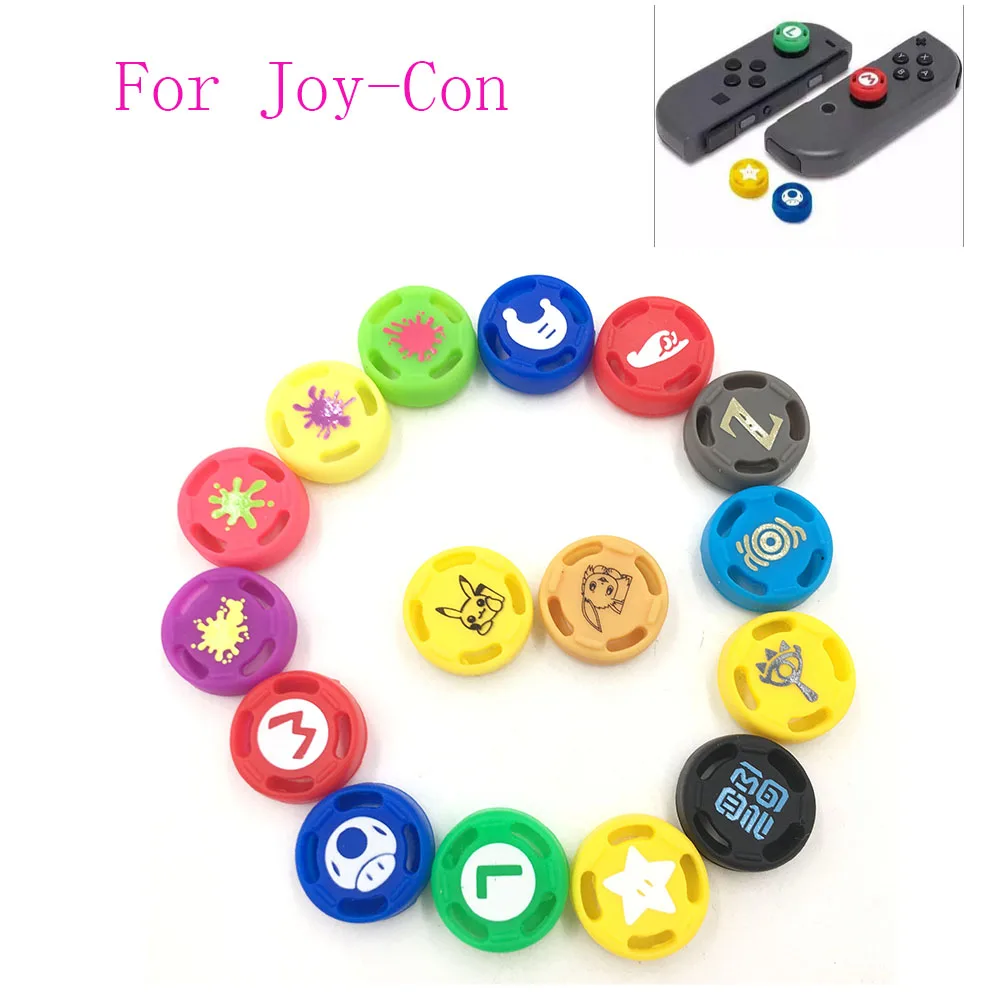 100 шт. колпачок для кнопок джойстика контроллера Nintendo Switch Joy Con | Электроника