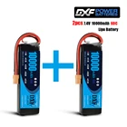 2 шт., Lipo батарея DXF, батарея 14,8 в, 5200 мАч, 80C 2S, 7,4 В, Lipo батарея 10000 мАч, 60C для радиоуправляемого вертолета, автомобиля, лодки, дрона, грузовика, квадрокоптера