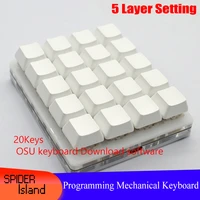mechanical keyboard 20 keys software osu keyboard for windows gaming keypad macro for shortcut ps type c programming keypad