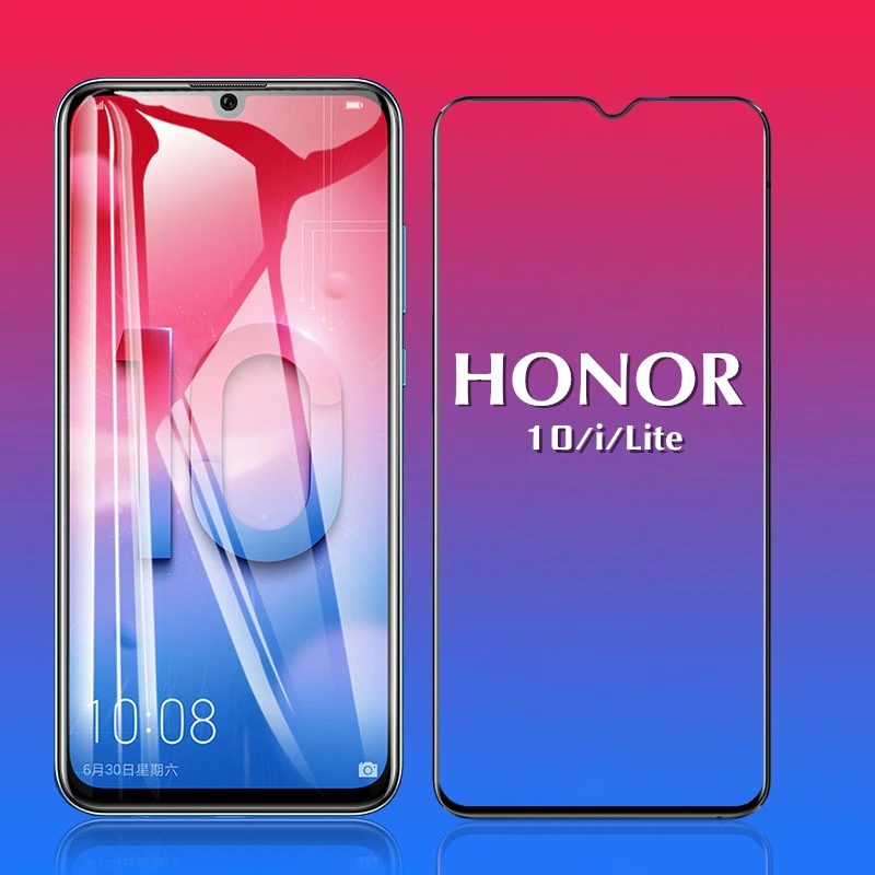 2 в 1 9D закаленное стекло для Huawei honor 9X Pro объектива камеры Защита экрана 8X