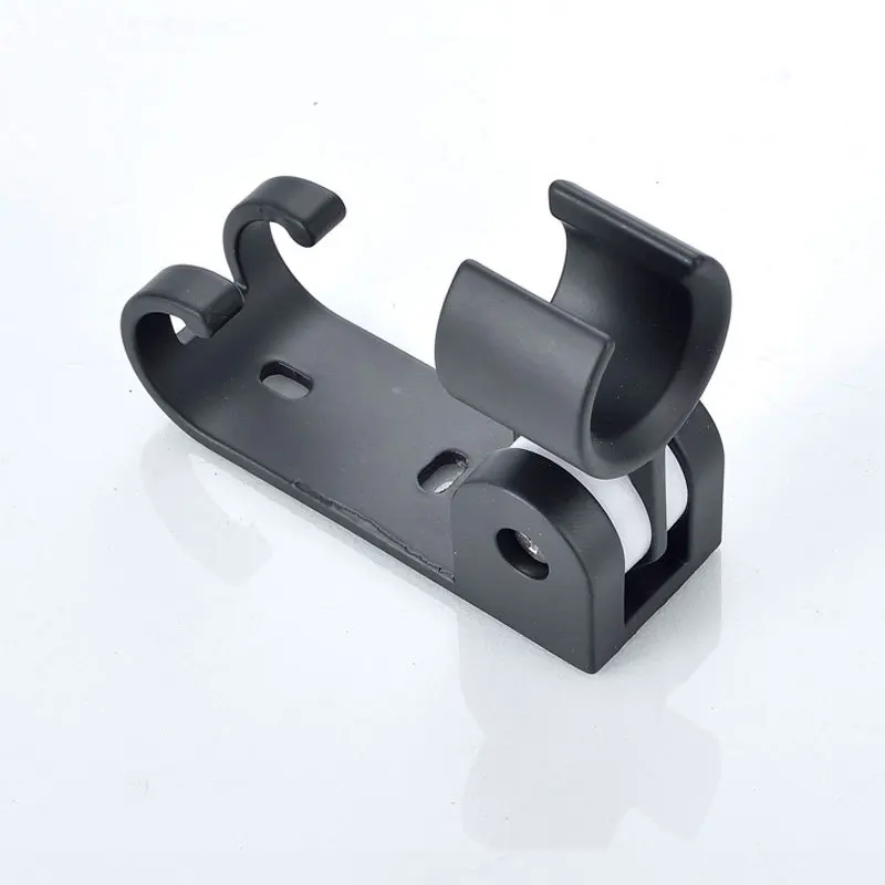 

1PC Shower Bracket Adjustable Shower Head Bracket with Hooks Durable Bath Ball Storage Rack Bathroom Storage Accessories 2021