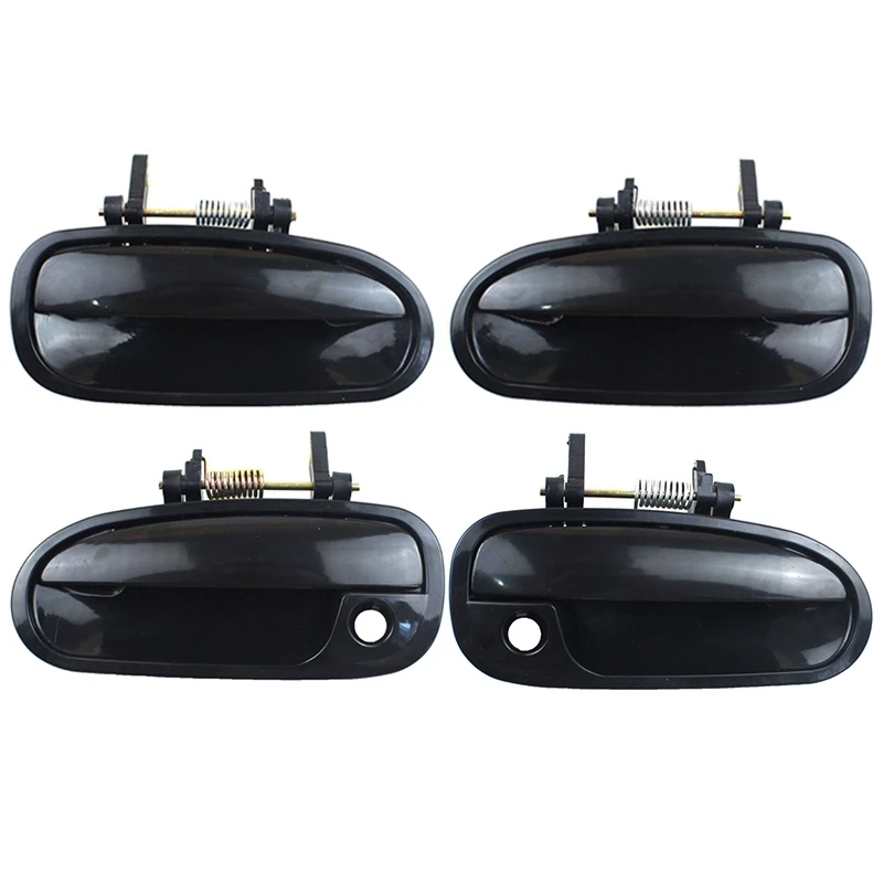 

4Pcs Car Outside Exterior Door Handle for Honda Civic EK3 1996 1997 1998 1999 2000 (Rear Door Handle&Front Door Handle)