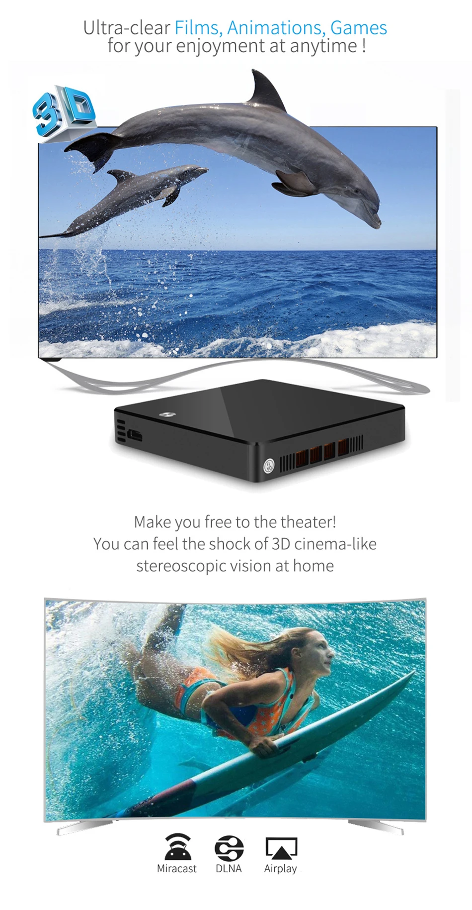 XCY карманный мини ПК Intel Celeron 1007U Мини компьютер Windows 10 HTPC tv Box 300 м Wifi HDMI USB мини ПК компьютер пластик