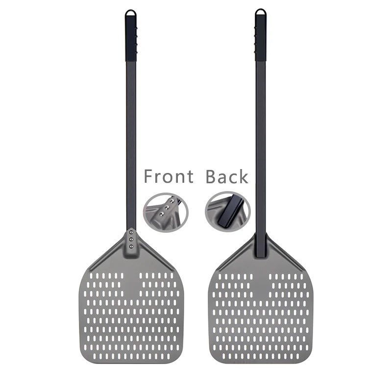 120 см длинная Лопата для пиццы твердая анодированная алюминиевая