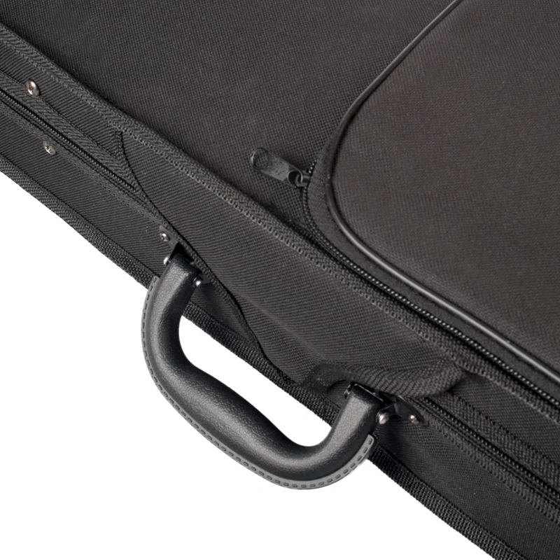 

Violin Case 1/2 Size Professional Triangular Shape Violin Hard Case -Silver Inside Violin Parts New