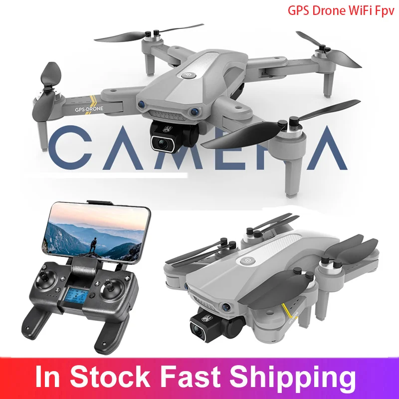 

GPS 8K / 1080 P WiFi FPV dual HD camera UAV, professional aerial photography, brushless motor, foldable four-wheel drive, RC,