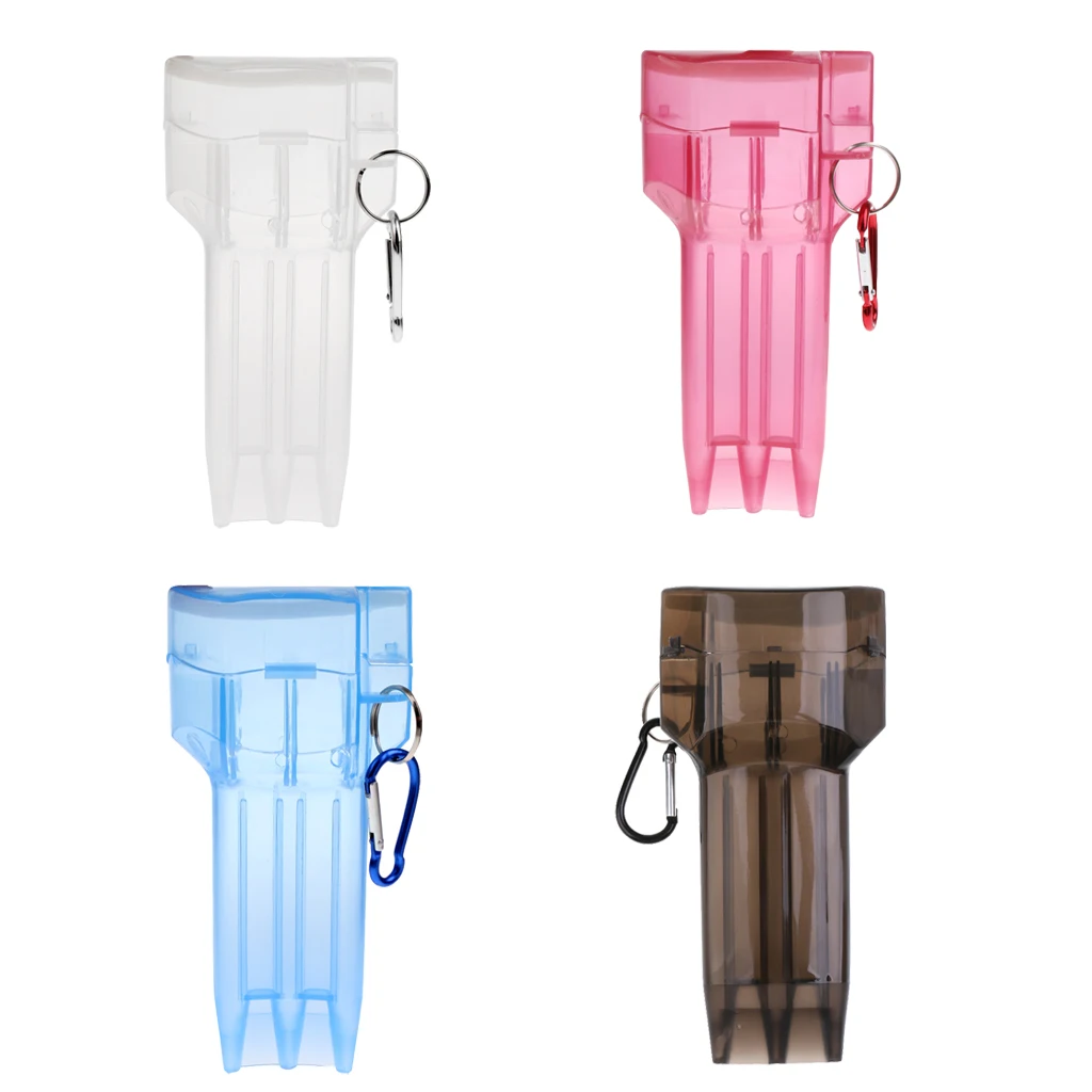

Transparent Plastic Dart Box for Soft Darts or Steel Darts - Choice of Colors