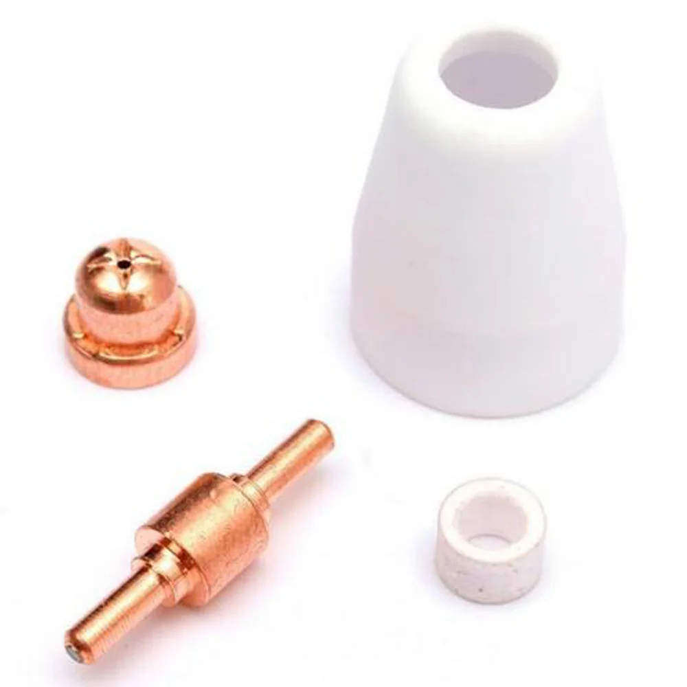 20pcs Air Plasma Cutter Torch Consumables Kit Electrodes Nozzles Tips Shield Cup For Cutting Welding Machine Power Tool Access |