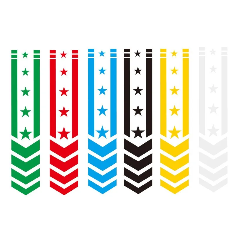

Stripe Motorcycle Stickers Waterproof 34 Cm X 5.5 Cm Motorbike Decoration