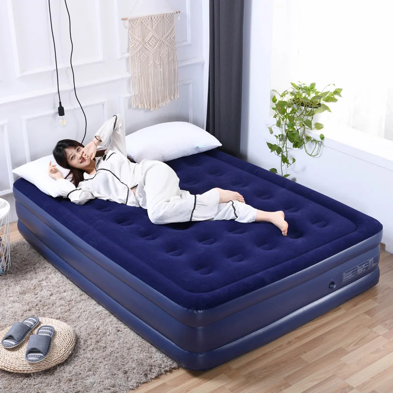 

double household single double-layer mattress folding travel air bed